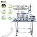 Table Top Portable Manual Small Digital Control Gear Pump Vial Essential Oil Liquid Bottle Filling Machine